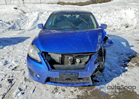 2015 Nissan Sentra S из США, поврежденный, VIN 3N1AB7AP0FY375178
